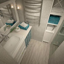 Дизайн интерьера ванной комнаты 0717-1