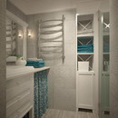 Дизайн интерьера ванной комнаты 0717-4